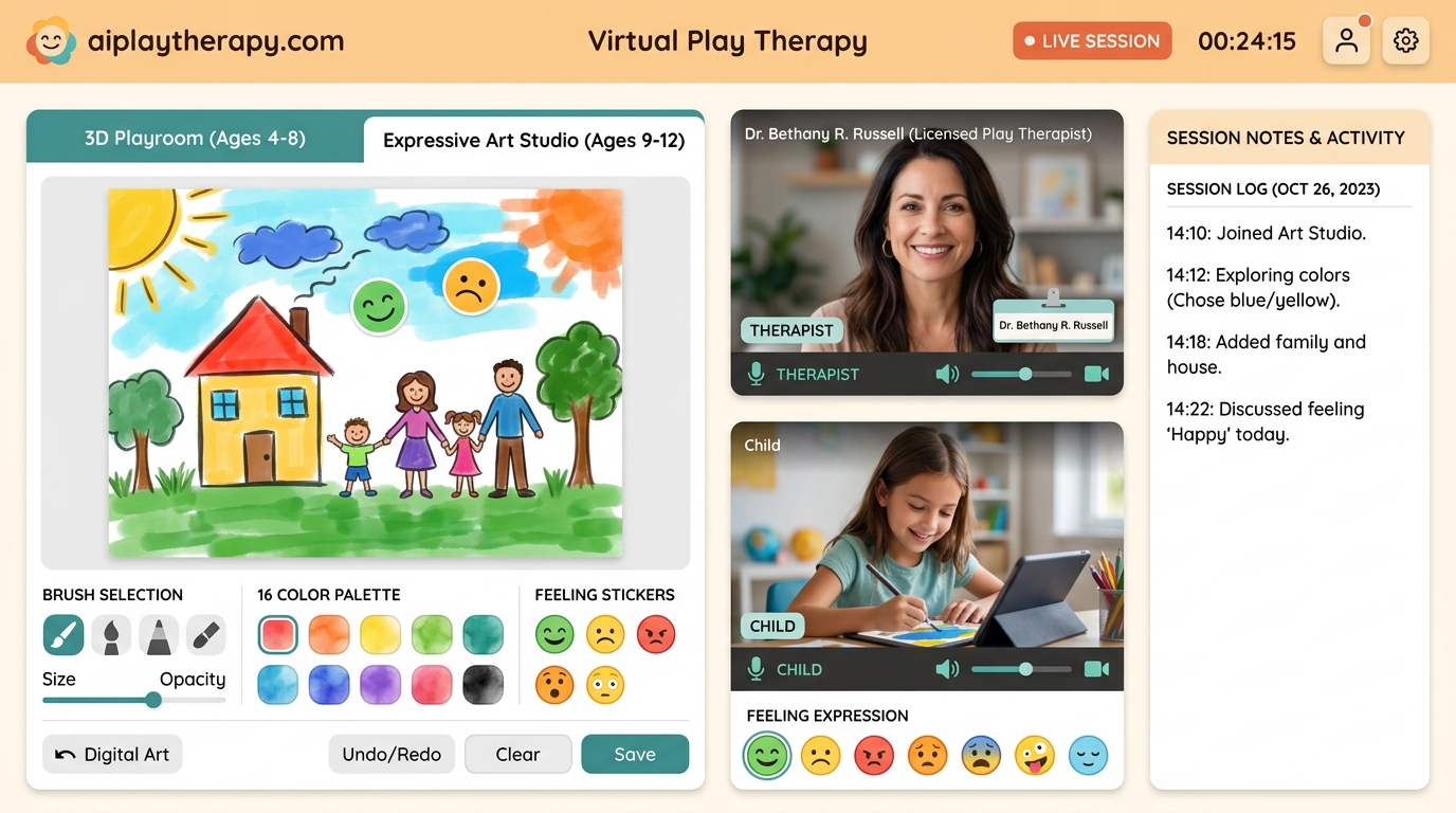 Expressive Art & Emotional Spectrum Studio